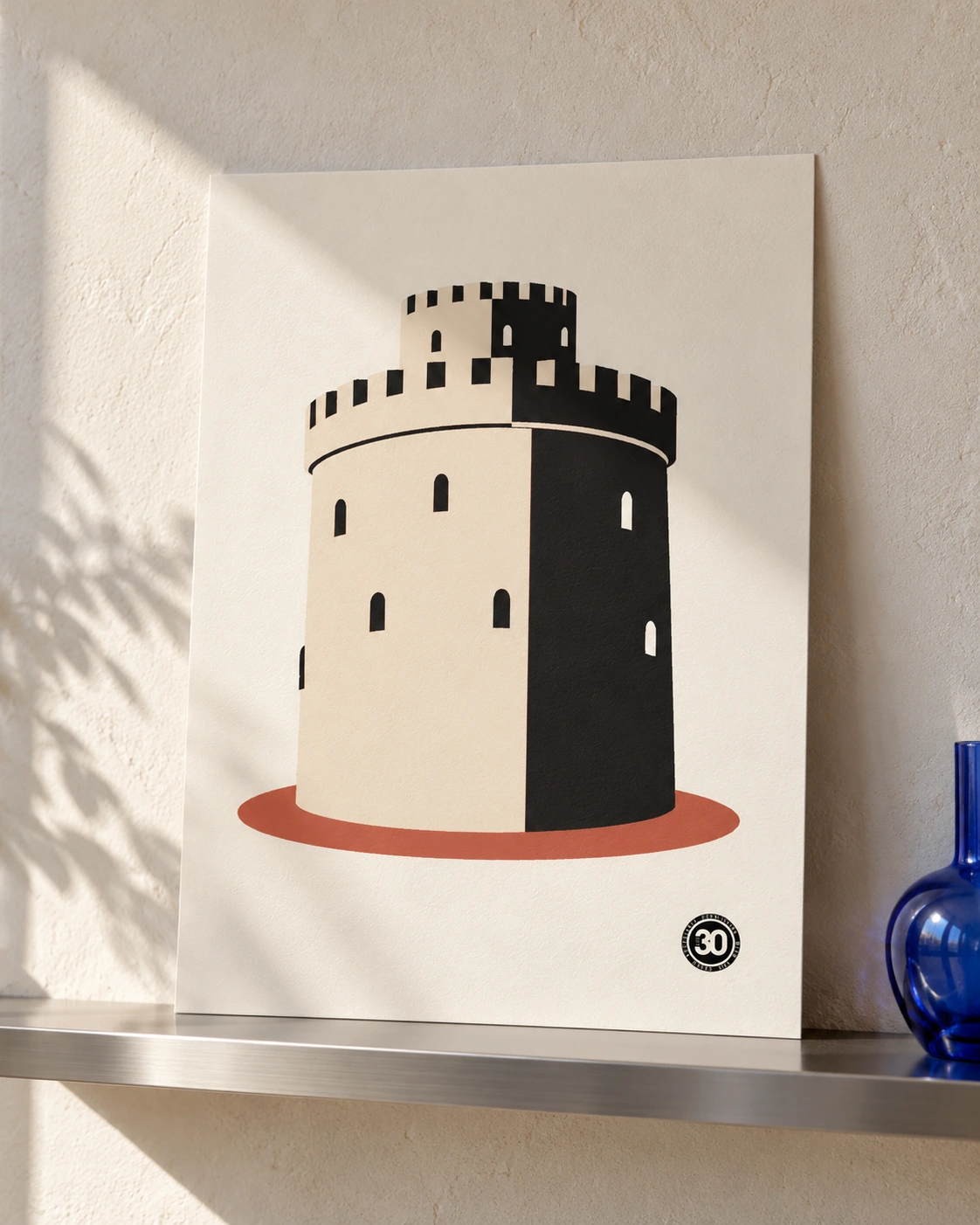 WHITE TOWER / 07 — Художествен принт върху матова хартия